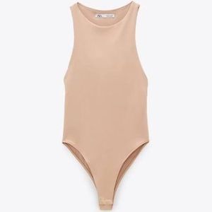 ZARA Halterneck Bodysuit